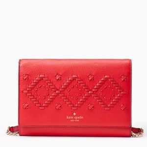 Kate Spade Valencia Flynn Street Crossbody Red